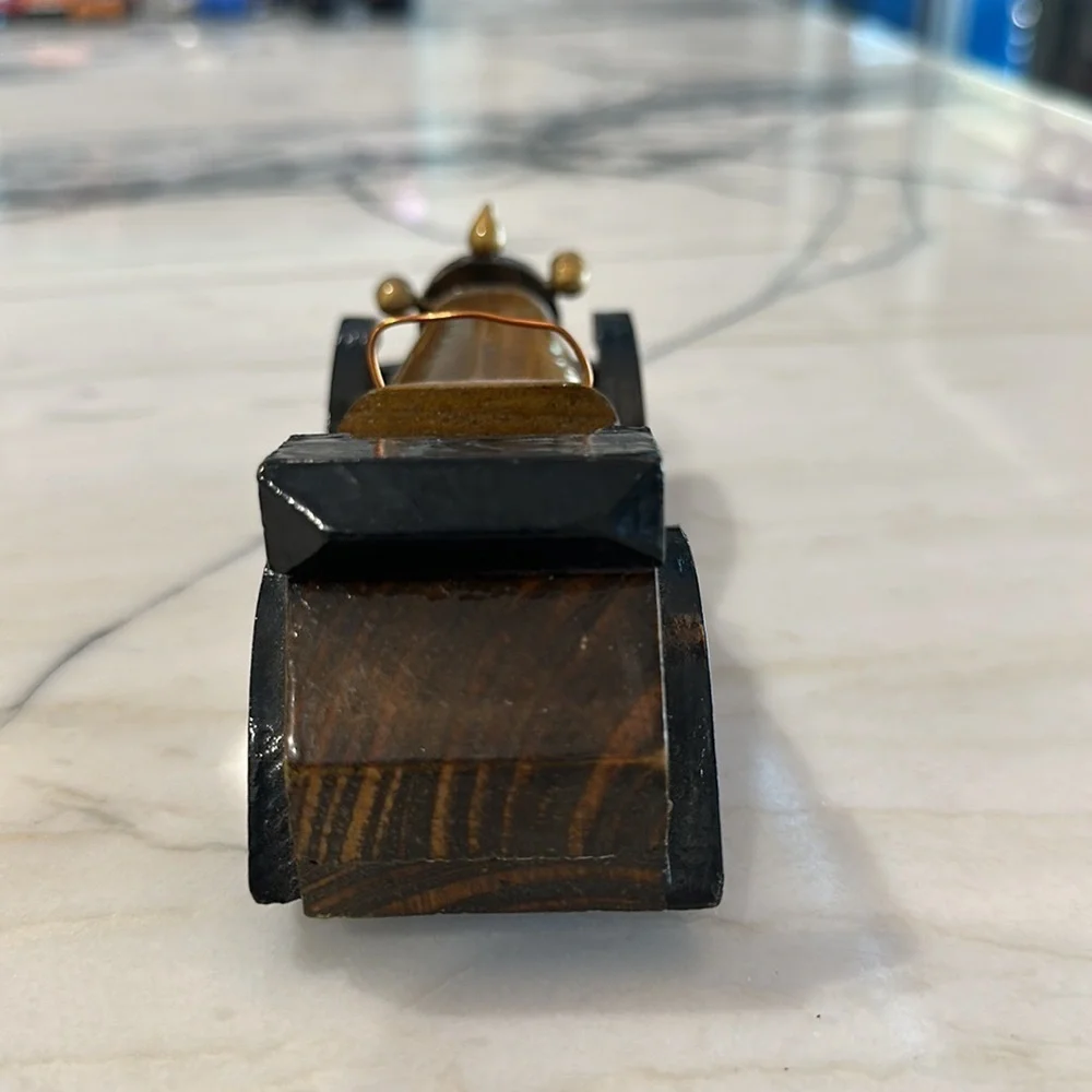 VTG Pre-70’s Wooden Hand Crafted Classic Car 6 3/8 in. Long